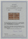 01223 Oldenburg - Marken Und Briefe: 1861: ½ Gr. Dunkelbraun, Waagerechtes Paar, Breite Ränder An Allen Se - Oldenburg