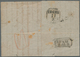 01241 Sachsen - Marken Und Briefe: 1863, Faltbrief Nach Beiruth, Syrien, Freigemacht Mit 1855 Johann I 2 N - Sachsen