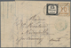 01254 Elsass-Lothringen - Marken Und Briefe: 1870, 10 C. Braunocker Auf Faltbriefhülle, Geschrieben "Saint - Other & Unclassified