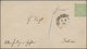 01263 Deutsches Reich - Brustschild: 1872, Norddeutscher Bund 1 Kreuzer Gelblichgrün, Einzelfrankatur Auf - Ongebruikt