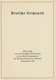 01275 Deutsches Reich - Weimar: 1925 - 1932, Reichspostheft Zum Welttelegraphen- Und Weltfunkkongreß Mit D - Ungebraucht