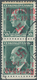 01325 Sudetenland - Karlsbad: 1938, Freimarken 50 H. Mit Dunkelrosa Aufdruck Im Senkrechten Paar, Dabei Au - Sudetenland