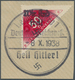 01360 Sudetenland - Reichenberg: 1938, Zustellungsmarke 50 H. Lebhaftmagenta In Mischzähnung Mit DIAGONALE - Sudetenland