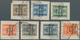 01404 Dt. Besetzung II WK - Zara - Portomarken: 1943, 5 C Bis 10 C, 25 C Bis 40 C, 60 C Und 1 L Mi Aufdruc - Bezetting 1938-45