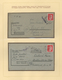 Delcampe - 01416 KZ-Post: 1933/1945, DIE LANDROCK SAMMLUNG, Sehr Gehaltvolle Ausstellungs-Sammlung Mit über 200 Beleg - Brieven En Documenten