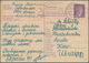 01417 KZ-Post: 1933/1945, Sehr Umfangreicher Und Detaillierter Sammlungsbestand Mit Ca. 260 Belegen Im Bri - Lettres & Documents