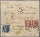 Delcampe - 01436 Frankreich: 1849-1870's "FRENCH POSTAL HISTORY": Collection Of More Than 30 Special, Attractive, Sca - Gebruikt