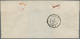 01439 Frankreich: 1849, 20 C Black On Yellowish, Good Margins, Tied By Light Strike Of Large Double Circle - Gebraucht