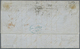 01456 Frankreich: 1852, 10 C Bistre, Horizontal Pair, 40 C Orange (oxidized) And Horizontal Pair 1 F Carmi - Gebruikt