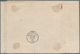 01479 Frankreich: 1870, 4 C Grey, Report 1, Huge Margins Including A Wide Sheet Margin At Left, Tied By Do - Gebruikt