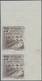 01486 Frankreich: 1929, 20 F Grey-black Pont Du Gard, Color Proof, Partial Printing Of Left Half Of The St - Gebraucht