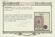 01491 Gibraltar: 1925: König Georg V 5 £ Violett/schwarzoliv, Postfrisches Luxusstück Aus Der Rechten Ober - Gibraltar