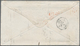 01514 Großbritannien - Stempel: 1862, 2 X 4 D Bright Red QV, Slightly Overlapping Multiple Franking, Tied - Postmark Collection