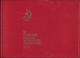 01523 Jugoslawien: 1978, 11th Congress Of Yugoslavian Communist Federation, Presentation Book With Red Har - Covers & Documents
