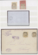 01537 Litauen: 1843-2003: Postal History And Stamp Collection In Three Stockbooks, With More Than 130 Cove - Lituanie