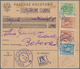 01572 Polen - Lokalausgaben 1915/19: 1919/1923 (ca): 132 Postal Orders Franked With Postage Due Stamps Fro - Andere & Zonder Classificatie