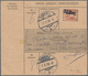 01572 Polen - Lokalausgaben 1915/19: 1919/1923 (ca): 132 Postal Orders Franked With Postage Due Stamps Fro - Autres & Non Classés