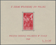 01579 Polen - Besonderheiten: 1946, Polish Corps In Italy, 3l.+247l. Red, Colour Error, Souvenir Sheet, Un - Autres & Non Classés