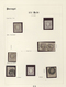 01586 Portugal: 1853/1864, Specialised Exhibit Collection Of Embossed First Issues On Apprx. 70 Album Page - Lettres & Documents