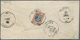 01591 Russland: 1866, 10 K. With MALFORMED "10" AT UPPER RIGHT (so-called "Kalach"), Used On 1874 Cover. A - Neufs