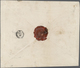 01592 Russland: 1866, The Largest Known Franking Of 13 Times 30 K. On VERT. LAID PAPER, Used Along With 3 - Unused Stamps