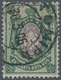 01603 Russland: 1904 25 Kop. Grey-violet & Green On Vertical Laid Paper, Showing Variety "CENTER INVERTED" - Ungebraucht