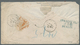 01608 Schweden: 1867 (2 May) Cover To Paris, Franked Wlth 12ore, 24ore, And 50 Ore Coat Of Arms Issue, Pre - Unused Stamps