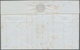01611 Schweiz - Genf: 1846 'Großer Adler' 5 C. Schwarz/gelbrün Als Einzelfrankatur Auf Lokalbrief Von Genf - 1843-1852 Federale & Kantonnale Postzegels