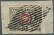 01615 Schweiz: 1850, 5 C. "WAAD" (Mi.Nr. 2), Breitrandiges Kabinettstück Auf Briefstück Mit Dekorativer Ei - Ongebruikt