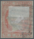 01645 Spanien: 1853, 2r. Vermilion, Bright Colour, Full Margins All Around (small Cut At Right Margin Not - Gebruikt