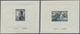 01675 Spanien: 1938, Lepanto Naval Battle, 30c. Blackish Violet And 50c. Blackish Green, Two Imperforate S - Used Stamps