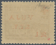 01703 Triest - Zone B - Zwangszuschlagsmarken: 1948, 2l. On 0.50d. Brown/red With RED Overprint, Unmounted - Steuermarken