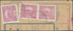 01710 Tschechoslowakei: 1920, Hradcany 30h. Bright Lilac Imperforate, Single Copy And Horiz. Pair Each Wit - Covers & Documents