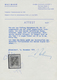 01712 Tschechoslowakei: 1919, "Posta Ceskoslovensko" Overprints, 2kr. Dark Ultramarine, Type I, Size 25:30 - Covers & Documents