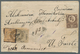 01734 Ungarn: 1875 Registered Mixed Franking Folded Letter From Bihac To Trieste, Franked With Turkey (187 - Covers & Documents