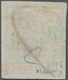 01804 Österreich: 1850, 2 Kreuzer Handpapier Type I A Schwarz, Dünnes Papier 0,075 Mm. Feinstdruck, Entwer - Unused Stamps