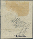 01871 Österreich - Lombardei Und Venetien: 1850 30 C. Braun, Type II Auf Handpapier, Entwertet Mit Oktogon - Lombardije-Venetië