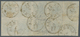 01878 Österreich - Lombardei Und Venetien: 1850: Zehnerblock Der 45 Centesimi Marke Der Seltenen Type I (S - Lombardy-Venetia