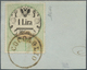 01896 Österreich - Lombardei Und Venetien - Stempelmarken: 1854, 1 Lira 50 Cen. Grün/schwarz Stempelmarke, - Lombardije-Venetië