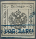 01900 Österreich - Lombardei Und Venetien - Zeitungsstempelmarken: 1859, 1 Kr Schwarz, Allseits Vollrandig - Lombardo-Venetien