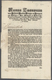 01934 Österreich - Besonderheiten: 1742, Offizielles "Getreue"-Dekret Mit Eigenhändiger Unterschrift Von M - Sonstige & Ohne Zuordnung