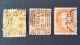 CANADA - Victoria Small Queen - 3 Timbres - Enchères - ...-1851 Prephilately