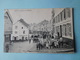 Herve 1908  Place Du Marché / Imprimerie Em. Chandelle / Très Animée - Herve