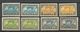 ESTLAND Estonia Estonie 1919-1922 Wikingerschiff Wiking Ship Complete Set * - Estonia