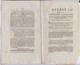 Delcampe - Superb Newspaper From Year 2 Of The French Republic, 4 Pages (8 Sides) On Stocks And Other Financial Matters.  Ref 0555 - Historical Documents