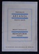 Advertising - Pharmacy, Medicines, European Map, Influenza - Schering - Kahlbaum A.G. Berlin, Year Cca 1920 - Other & Unclassified