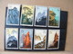 MONDOSORPRESA, CINA, CHINA, SERIE COMPLETA 16 VALORI NUOVI LANDESCAPES, PAESAGGI DI HUANGSHAN - Unused Stamps