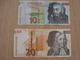 LOT DE 2 BILLETS BANKA SLOVENIJE 10 ET 20 - Slovenia