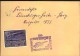 1933, Postkarte Mit Bestätigungsstempel "" FLUGSCHIFF DO. X PASSAU - SCHWEIZ"" Aufgabe PASSAU, Ankunft ""STAAD B. ROHRSC - Other & Unclassified