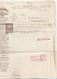 1914 PETROLEUM, OIL, ALCOHOL, COFFEE Merchant KUFSTEIN  DOCUMENT Revenue Stamps Austria,  Energy , Drink - Oil